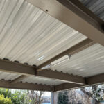 上尾 アパート 駐車場屋根塗装